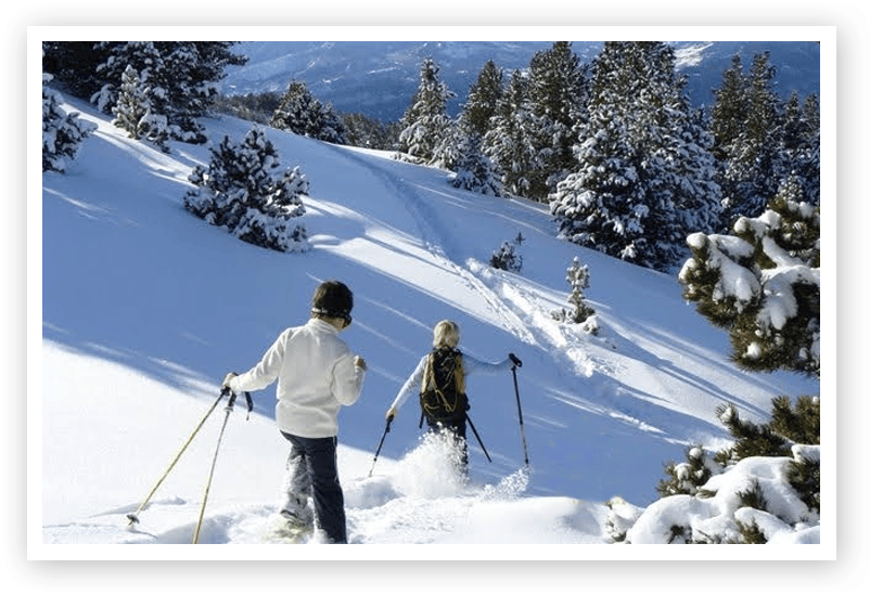 raquetas de nieve